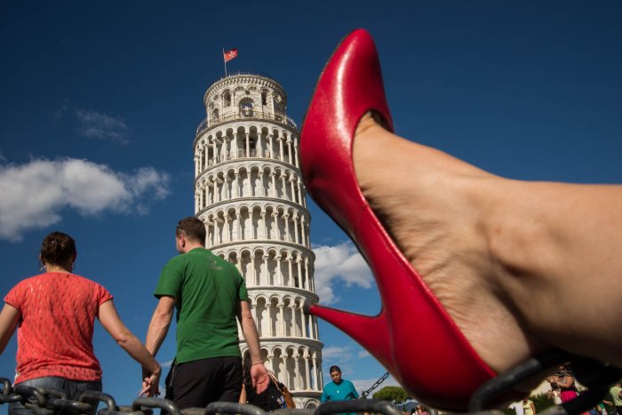 Red Pumps Around The World